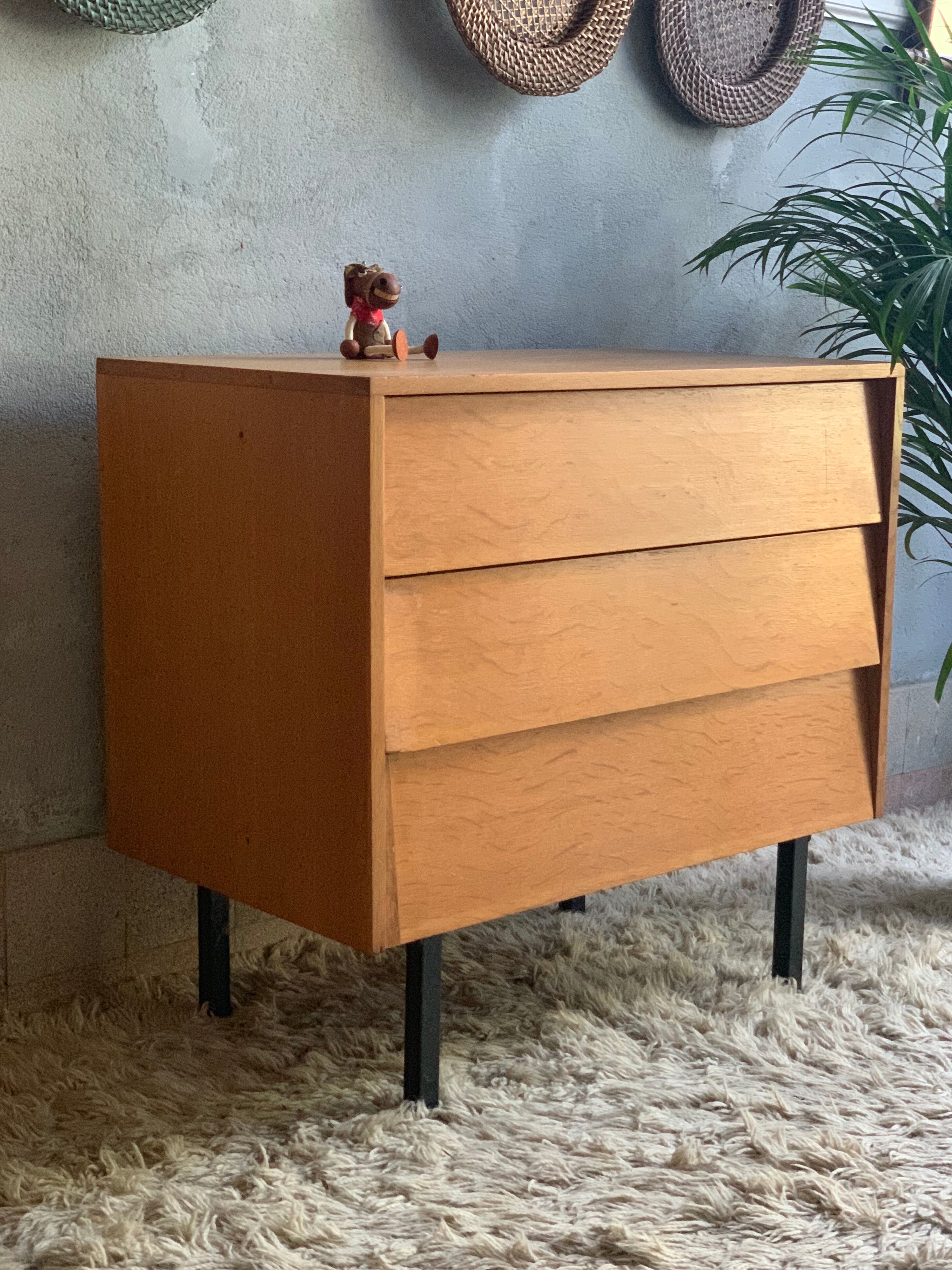 Modernist vintage chest of drawers