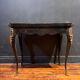 Antique wooden and brass game table – Timeless elegance