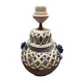 Openwork lamp foot Faïencerie d'Art de Malicorne