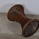 Tabouret diabolo en rotin