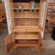Two-piece glass-fronted buffet