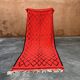Moroccan carpet boujad red - 152 x 355 cm