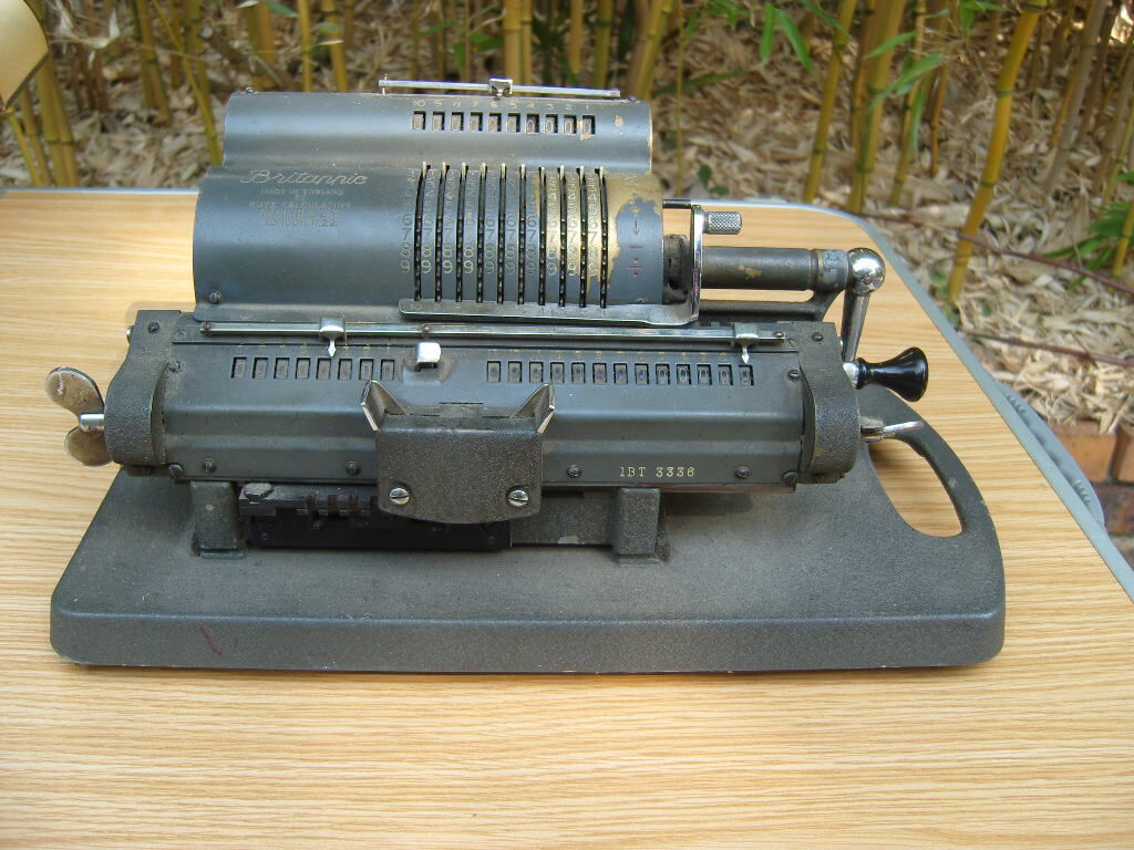 Old adding machine manual