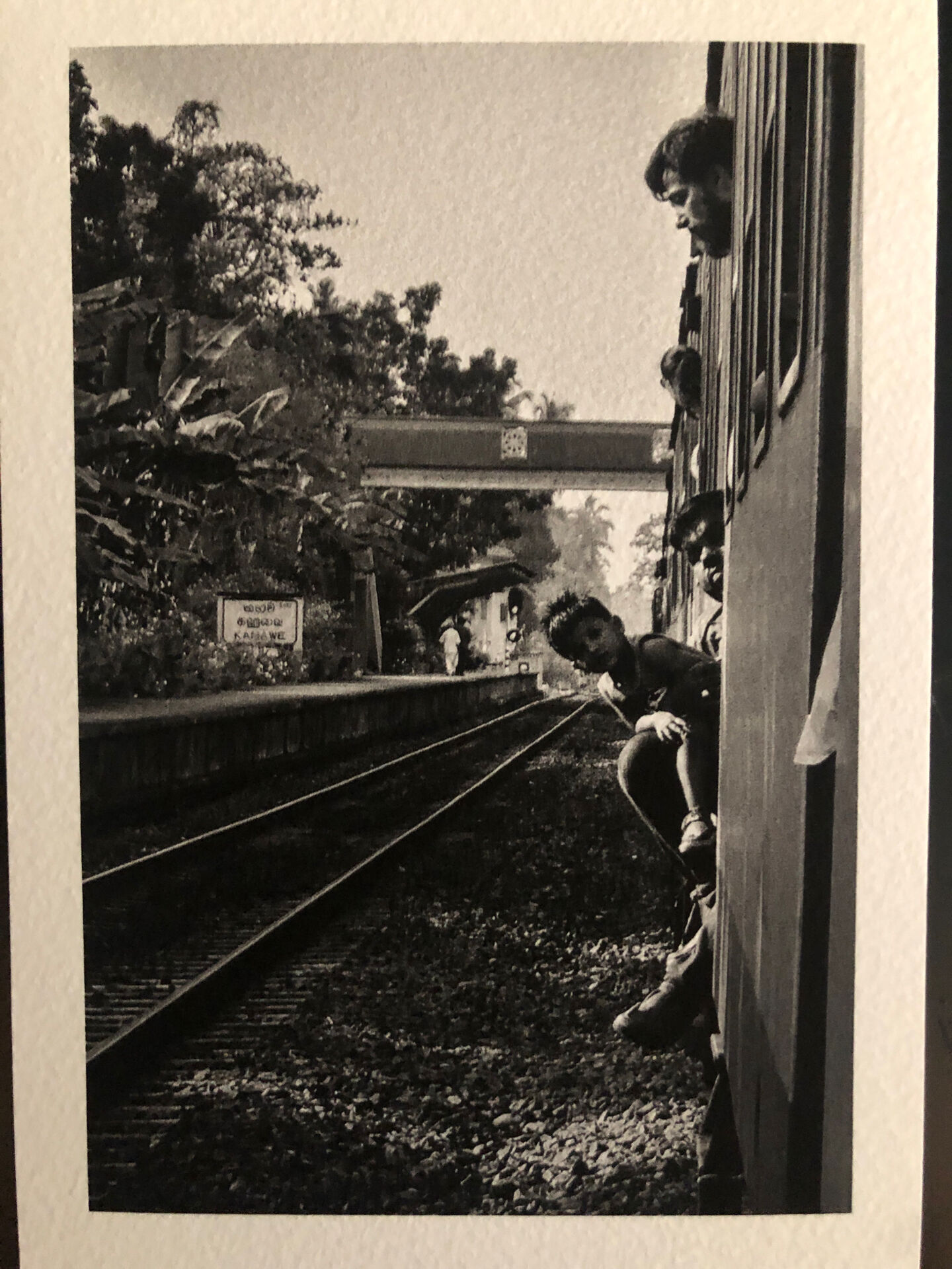 Black and white photographic print art