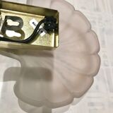 Pair of shell sconces