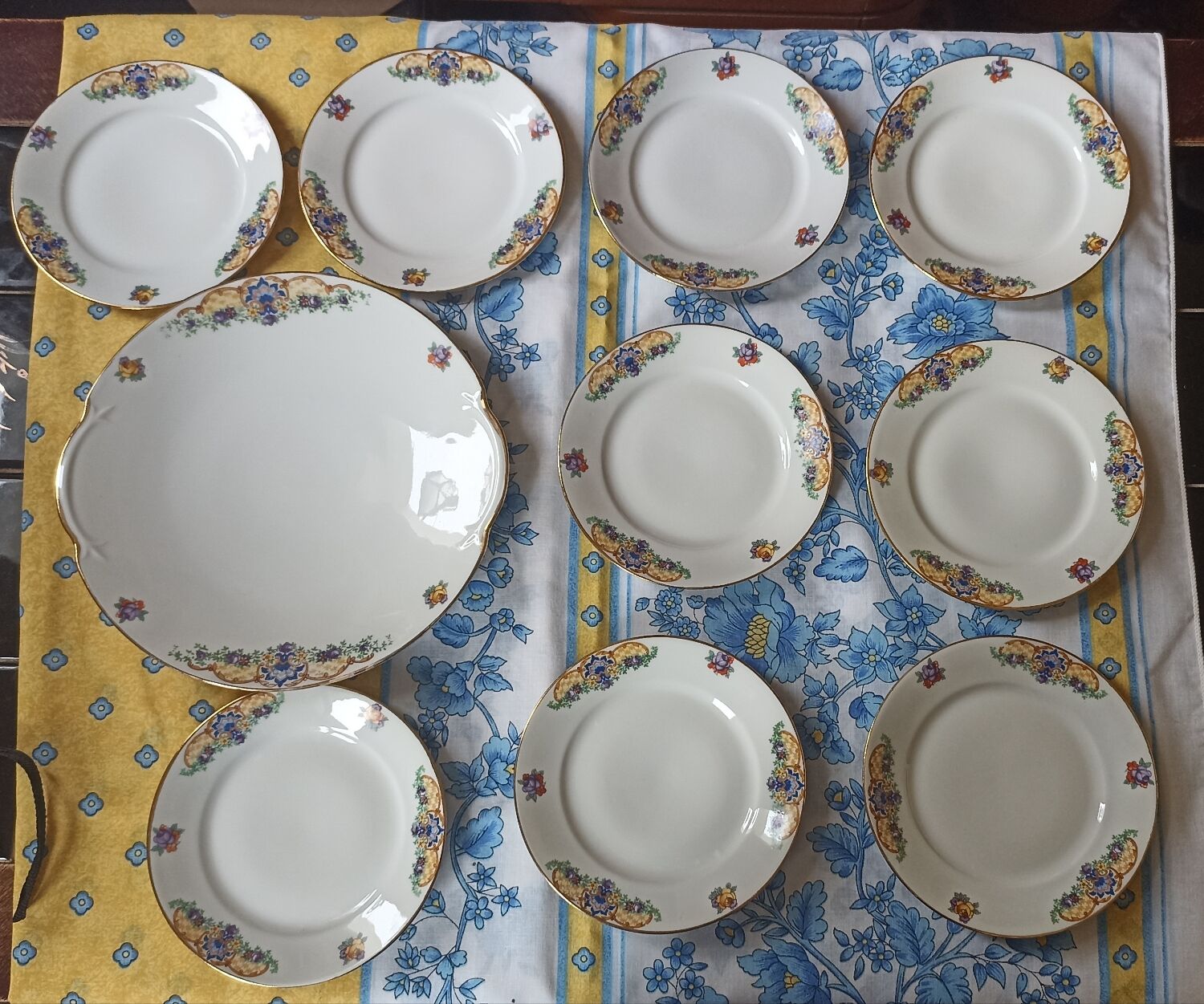 Limosa dessert service Art Deco period