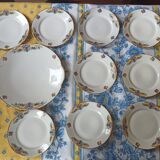 Limosa dessert service Art Deco period