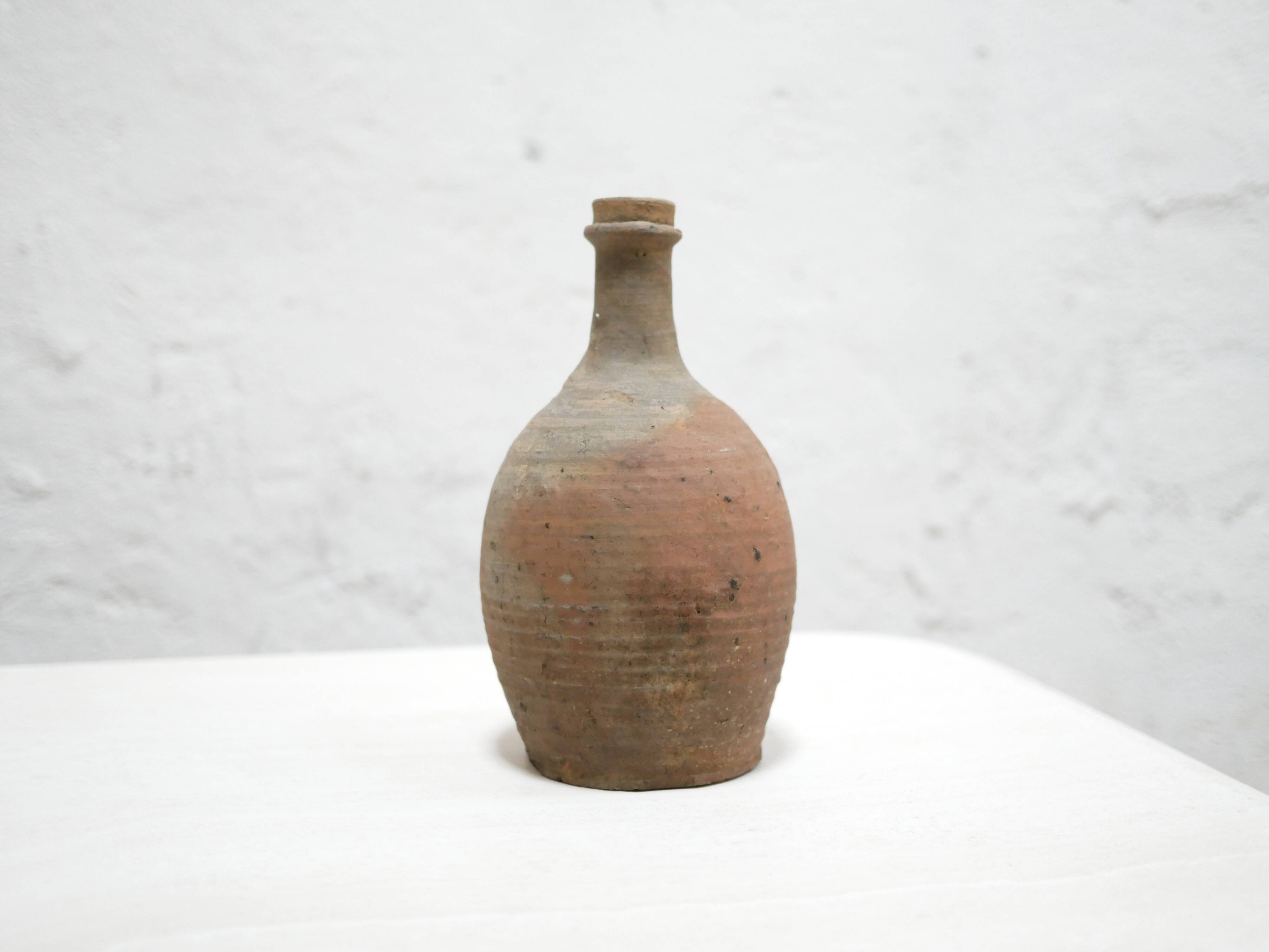 Old terracotta jar