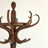 Thonet Style Parrot Coat Rack in Bent Wood, Early 20th Century