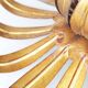 1960’s Italian Gilt Sunburst Wall Light