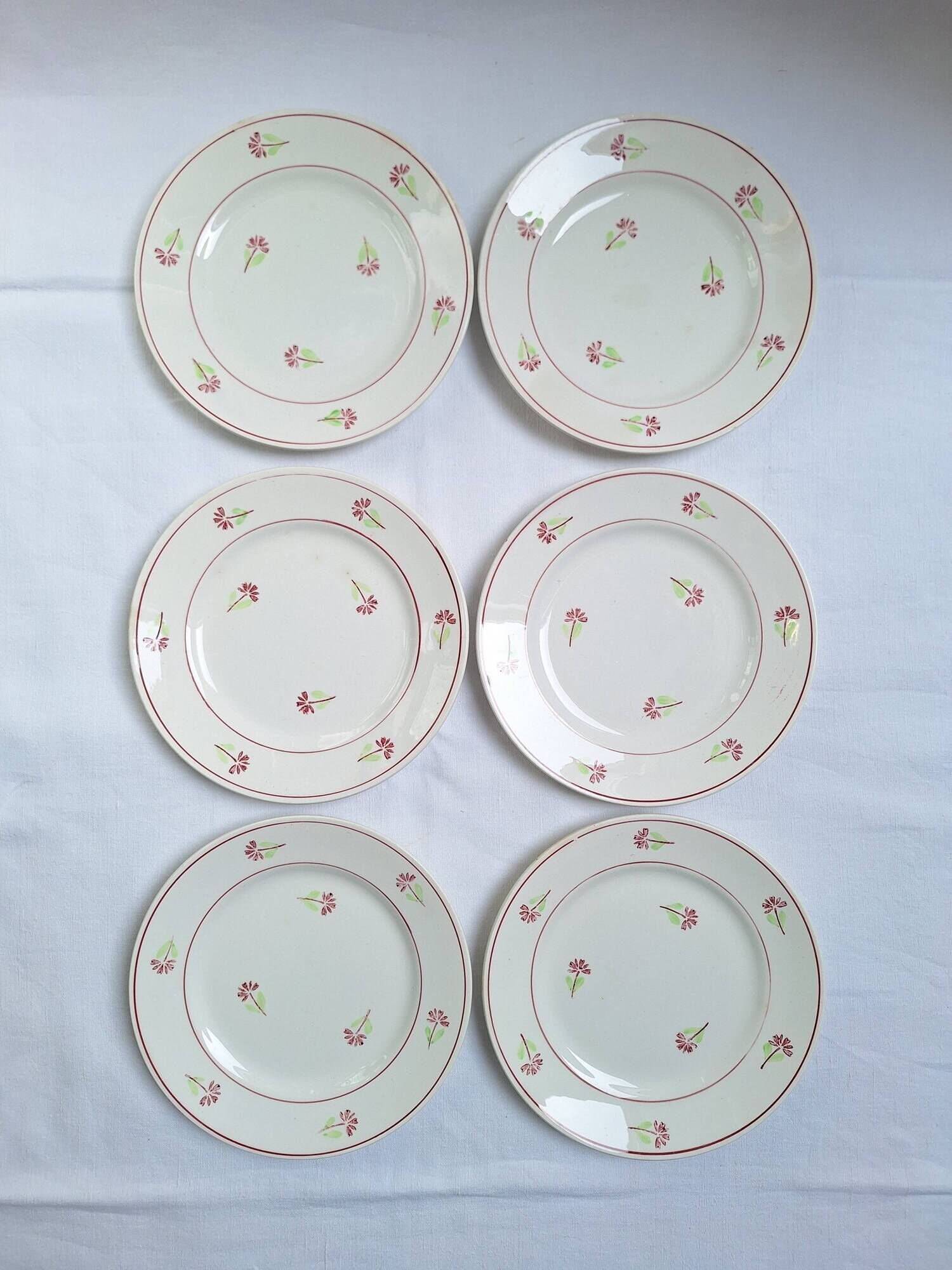 St Amand dessert plates model Luc