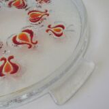 Crystal serving dish by Walther Glas, Germany 1960-1970