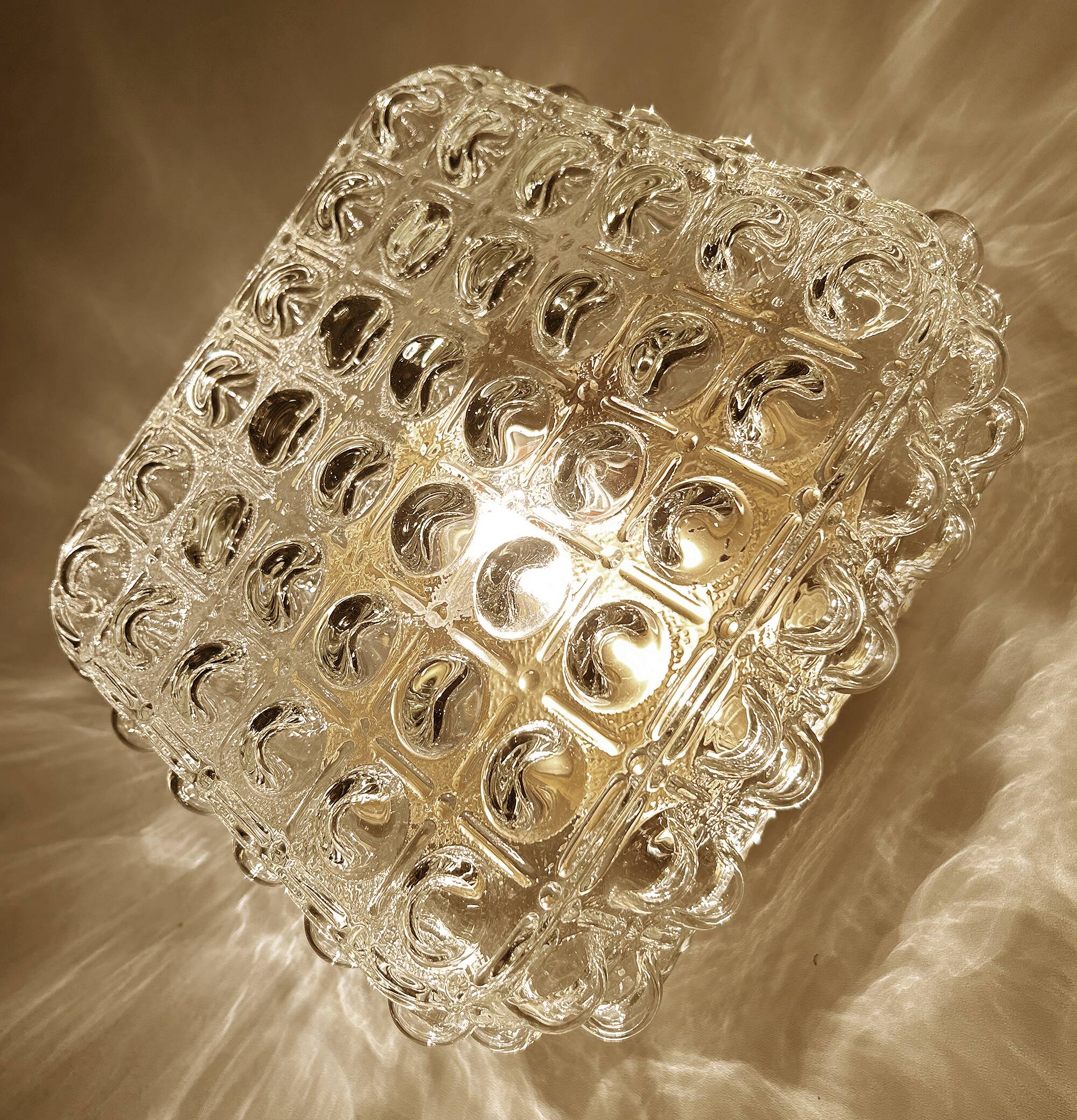 Vintage Glass Bubble Ceiling Light