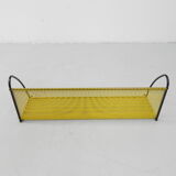 Pilastro wall rack with perforated steel plate