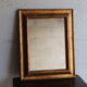 Miroir ancien en bois doré 42x52cm