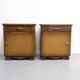 Set vintage nachtkastjes Jaren 70