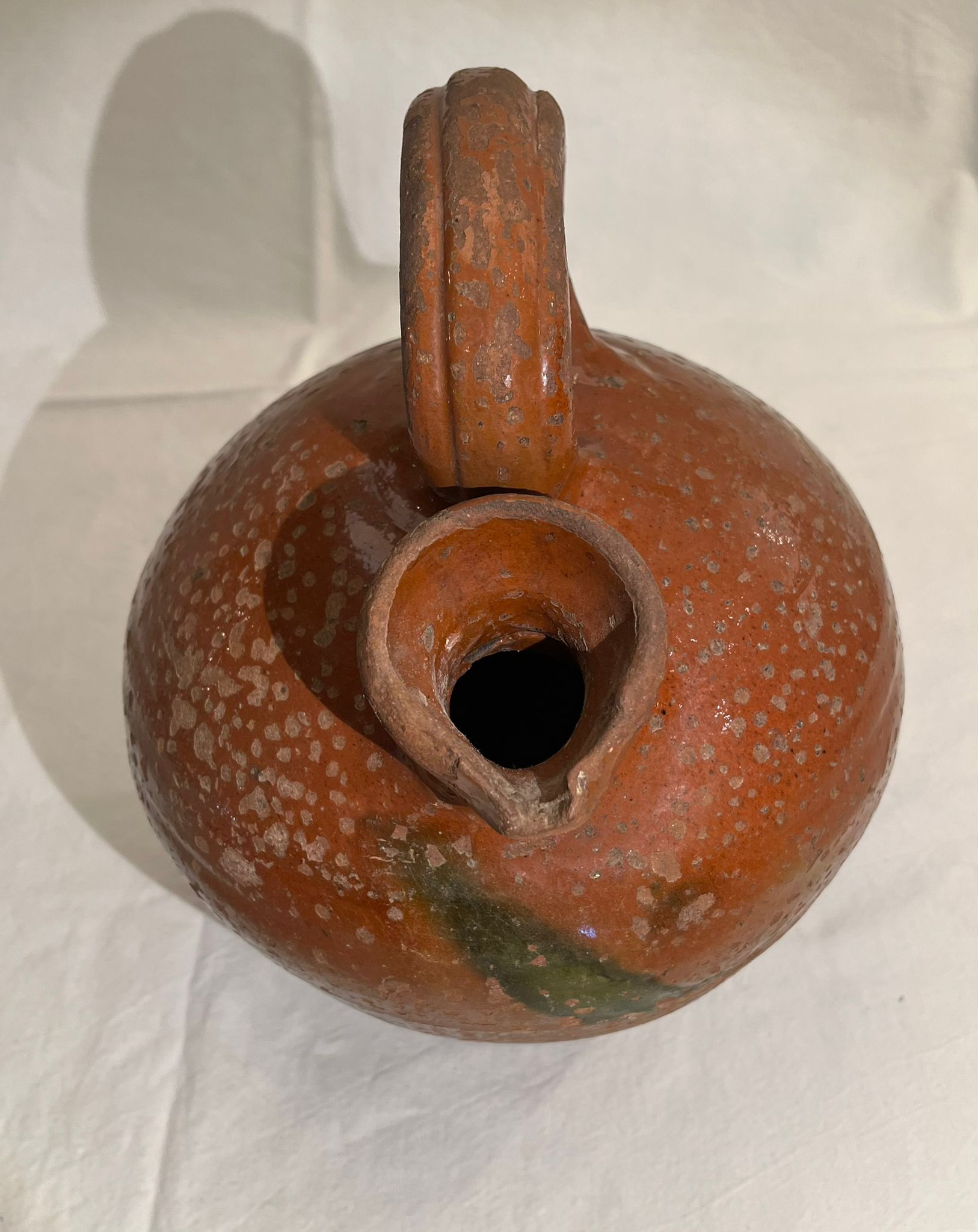 19th century oil jug