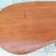 Brutalist table in solid oak