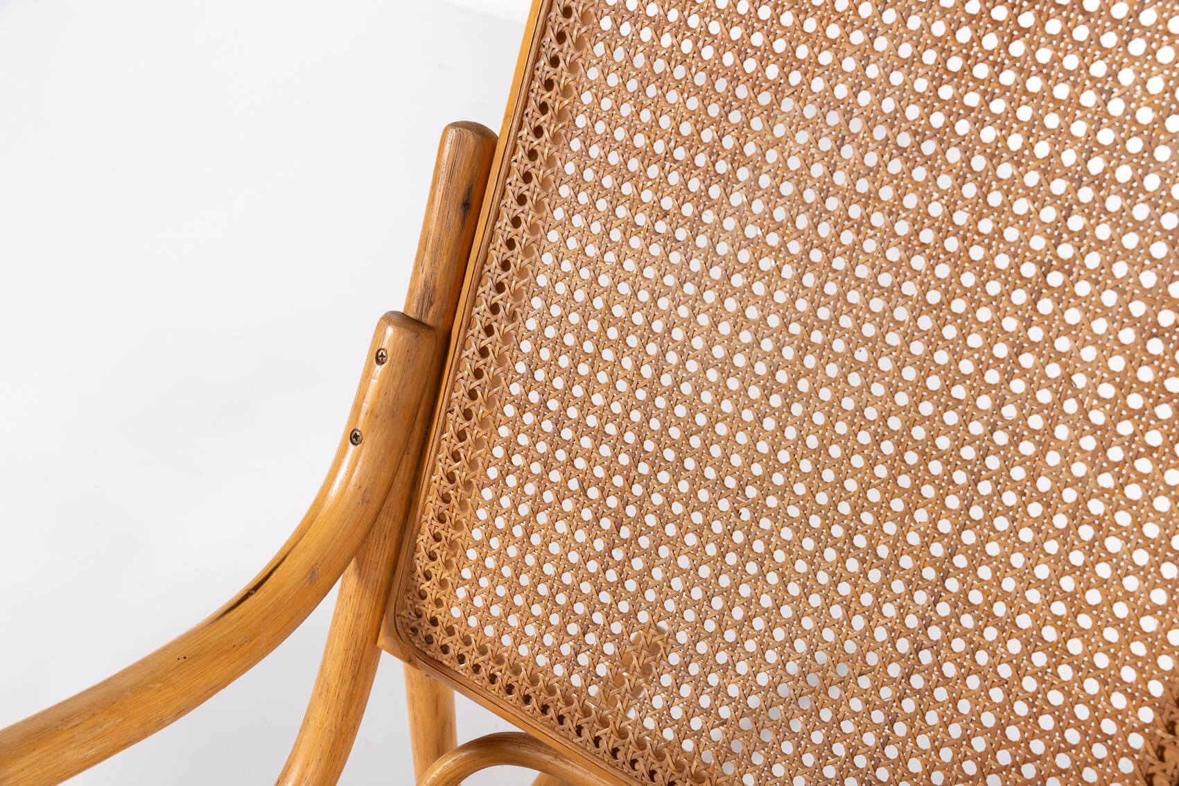 Vintage Thonet style rocking chair