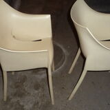 Pair of armchairs by Philippe Starck for Kartell