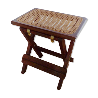Cane folding tab