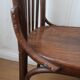 Paire de chaises bistrot couleur ébène