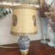 Old earthenware lamp from Gien