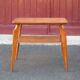 Vintage table, coffee table, wooden table, Scandinavian style table, modernist, minimalist, decoration