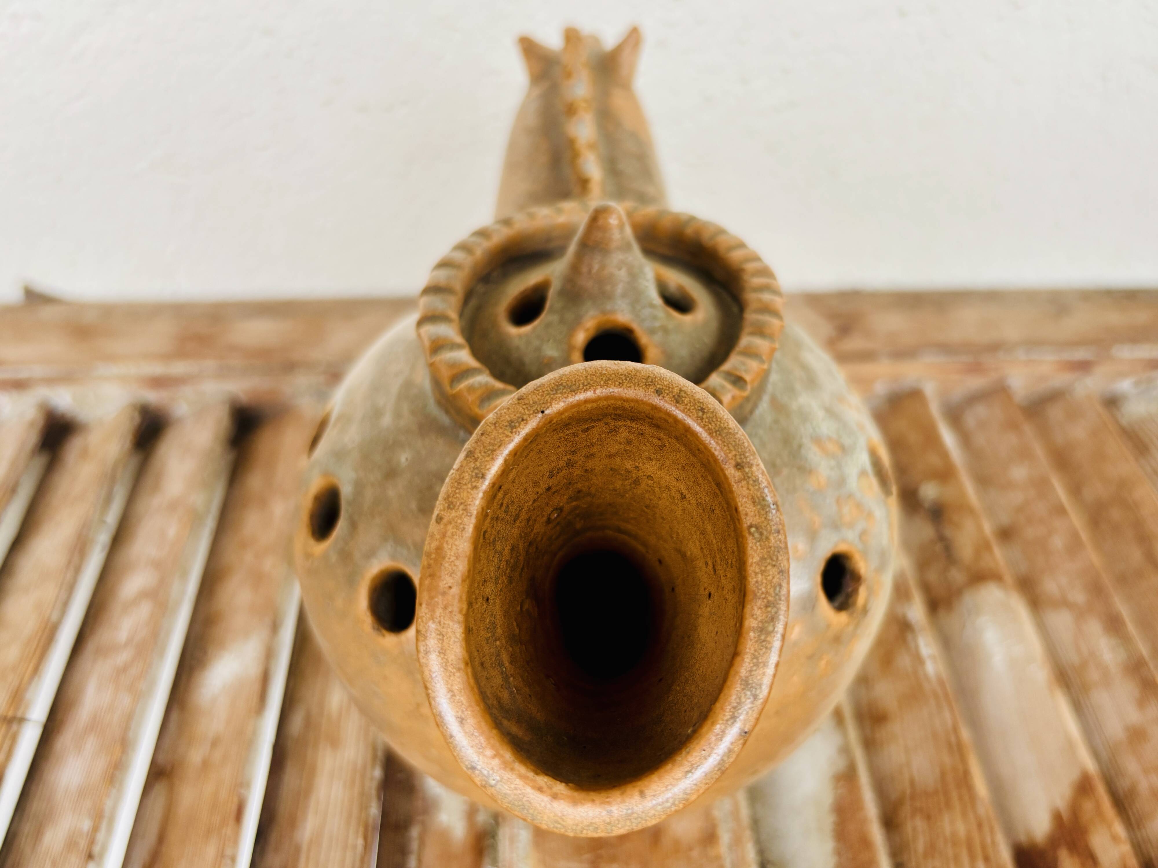 Vase / flower frog / The Argonauts