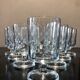 Lot 10 glasses decorated Luminarc model Sweden or Cavalier