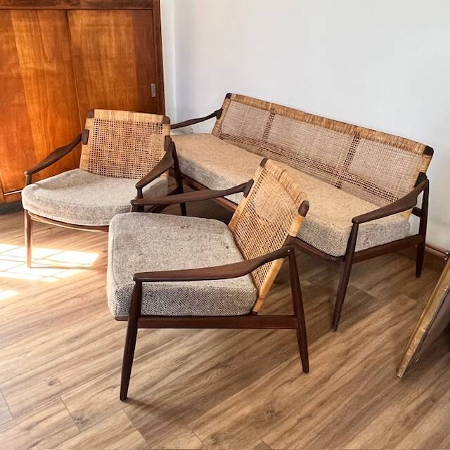 Pair of armchairs by Hartmut Lohmeyer, Wilkhahn, Germany 1960