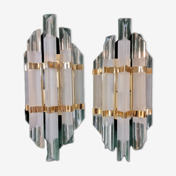 Venini pair of sconces