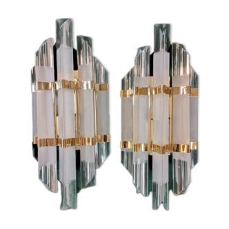 Venini pair of sconces