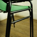 Pair of stackable Grosfillex M4 hull chairs