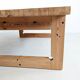 Table basse scandinave en pin, années 1970