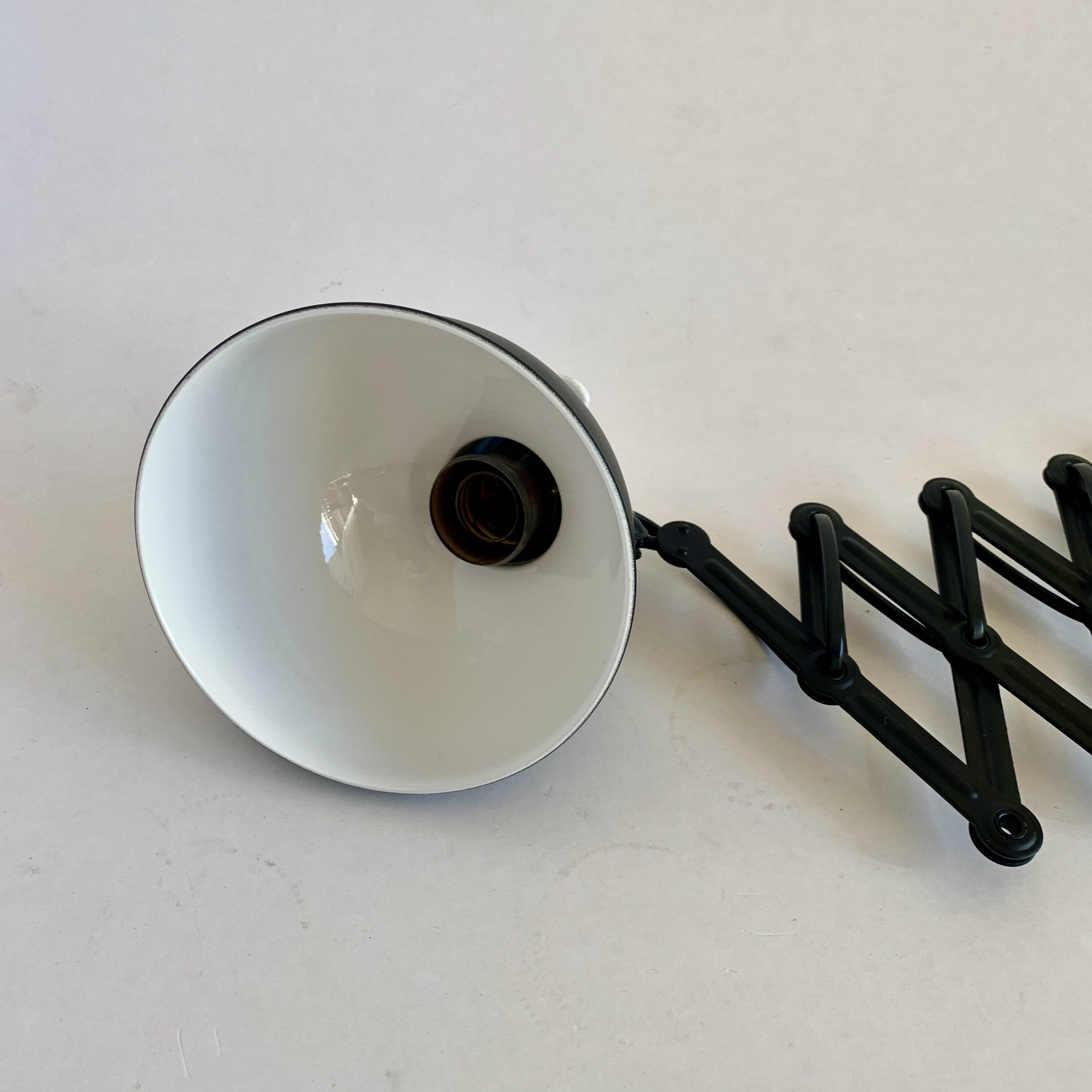 Scissor wall lamp, 1950s