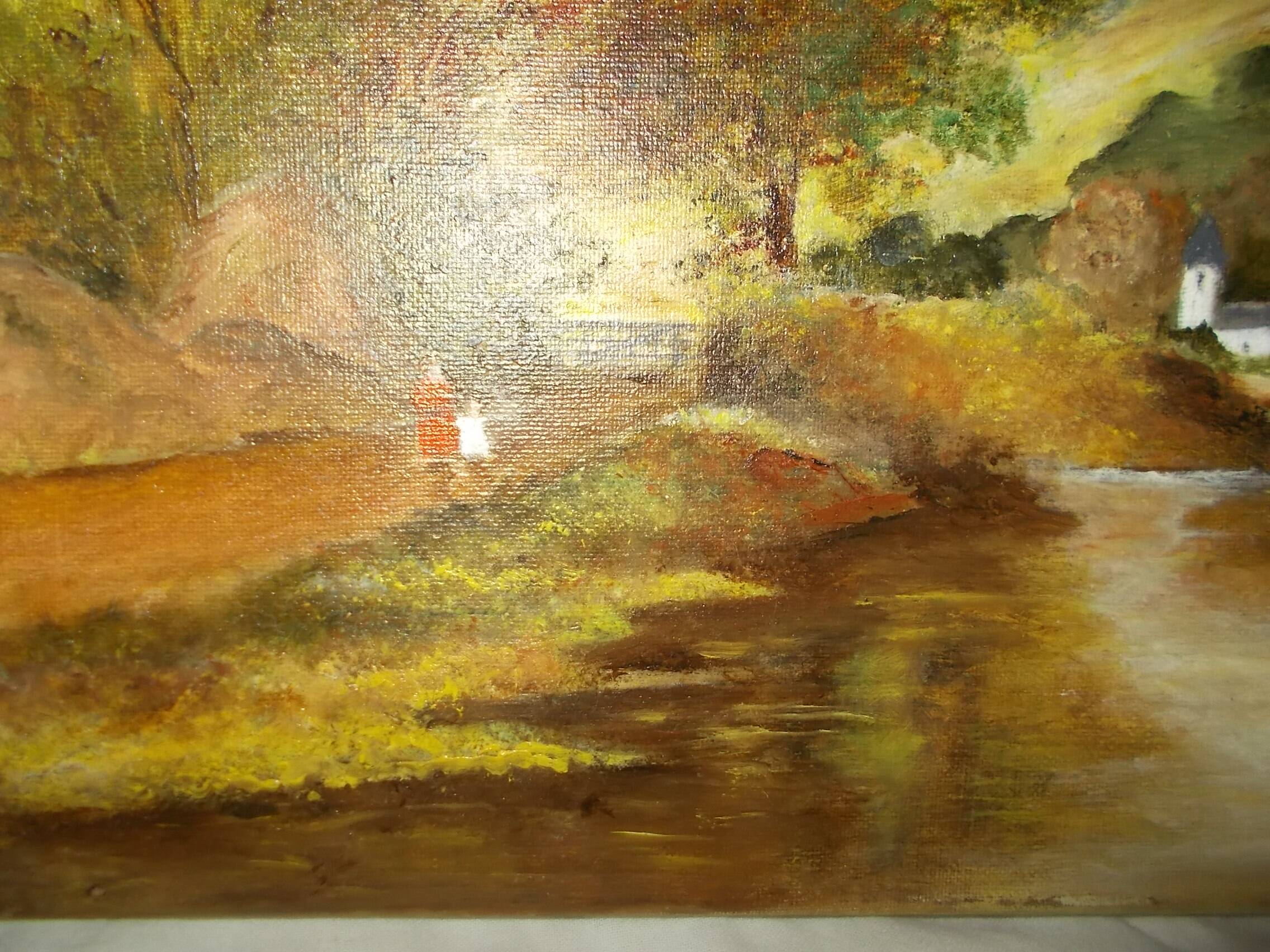 Oil painting on canvas