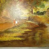 Tableau huile sur toile