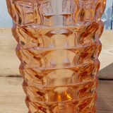 Pink vase, luminarc