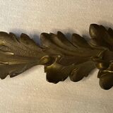 Bronze ornamental pediment signed Fournier