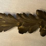 Bronze ornamental pediment signed Fournier