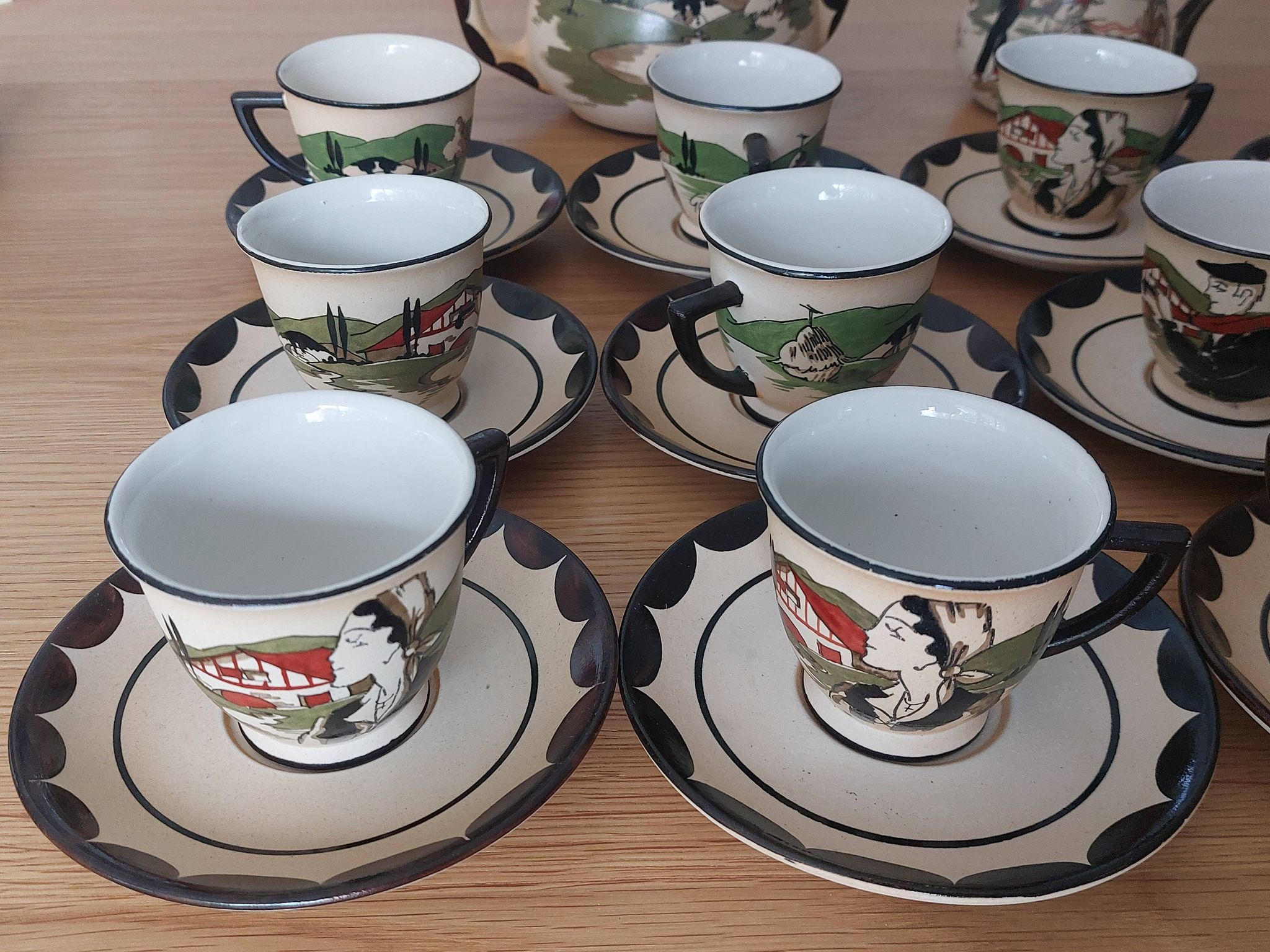 Service a vintage café René Gaitaud
