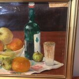 Oil painting by R. Sintes