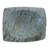 Green marble ashtray