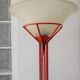 Design lamp italy 180cm red tubular Red floor Lamp designer light italy 1970