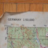 Vintage map of Rotweil Germany