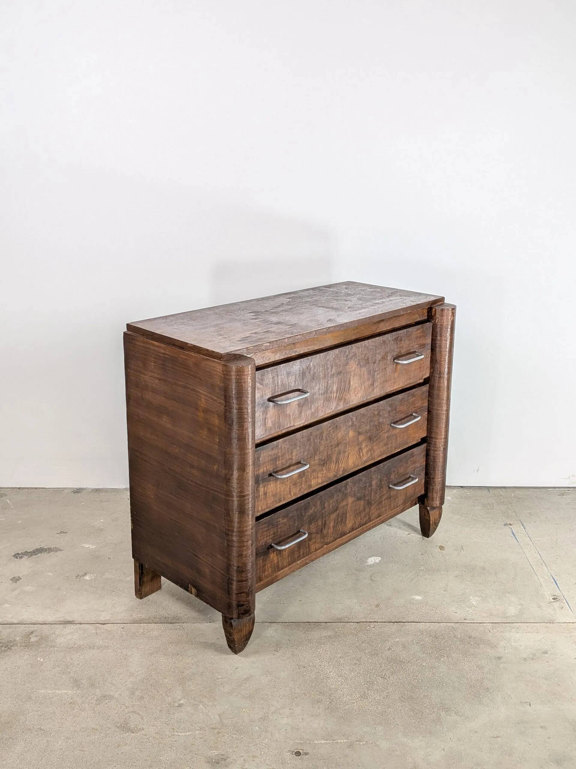Vintage 1950s chest of drawers – Art Deco style