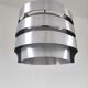 Suspension aluminum and wood design 70s
