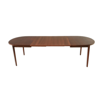 1960’s mid century Danish  long extendable dining table