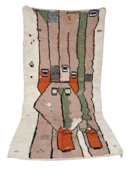 284x150cm moroccan berbere carpet